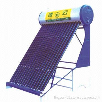 Solar Water Heater with Each Tube Generating 10kg of Hot Water